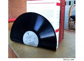 Tipp & Trick 'Buchstützen aus Schallplatten selber machen'