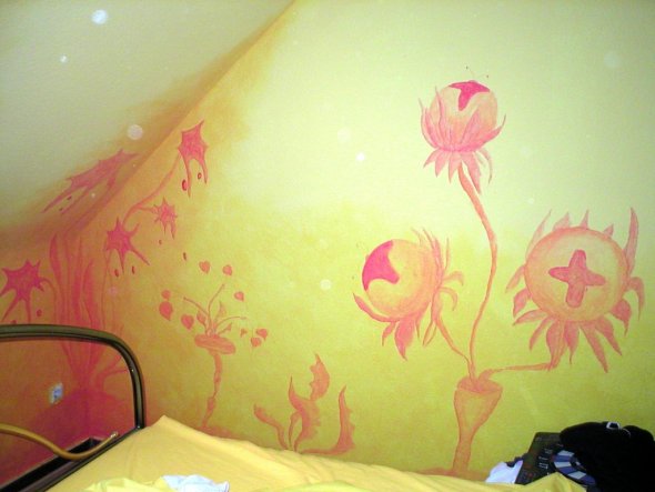 Schlafzimmer 'fantasie garten !'